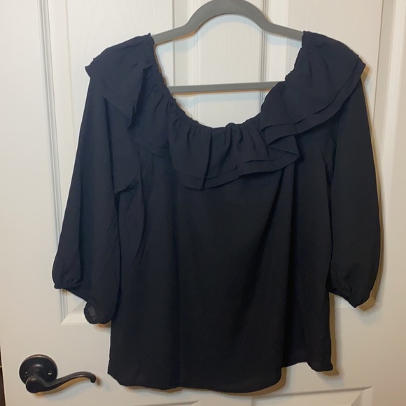 J Crew Ruffle Top - Picture 6 of 7